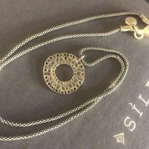 Silpada oxidized sterling silver necklace